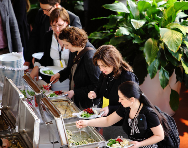 Lunch queue